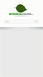 Mobile Screenshot of botanicalvisions.com